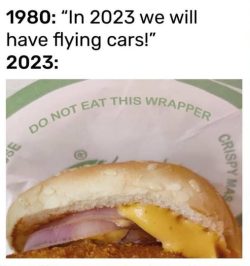 We're not gonna make it, are we? People, I mean.